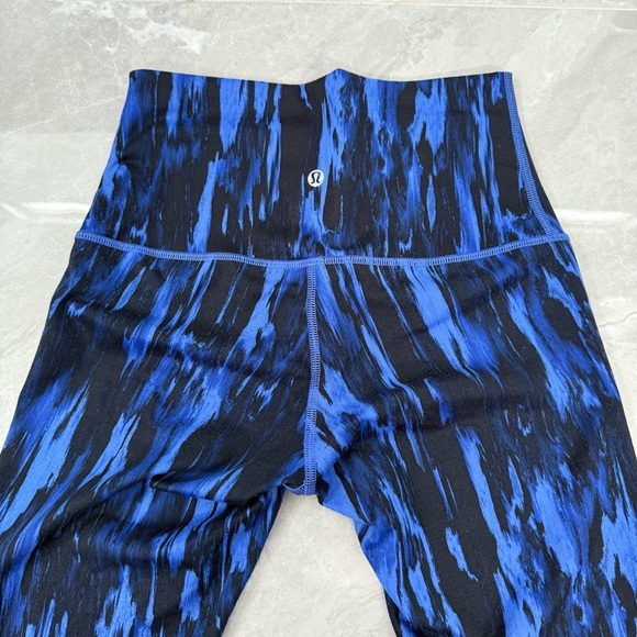 Women’s Lululemon Wunder Under Pant High Rise Painted Animal Sprinkler Size 6 - Picture 13 of 16